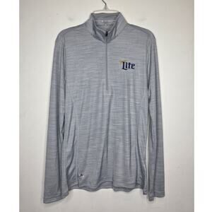 NWT Adidas Golf Miller Lite long sleeve 1/4 zip pullover shirt jacket - small